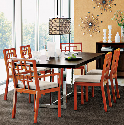 west elm - hicks wood top dining table