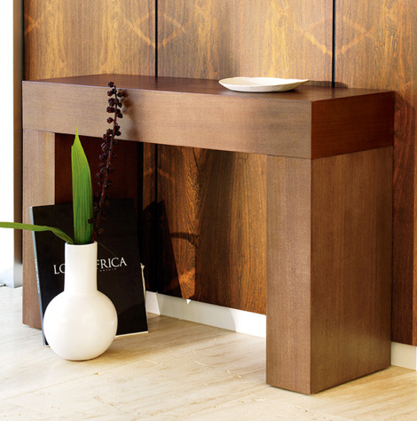 west elm - chunky console table
